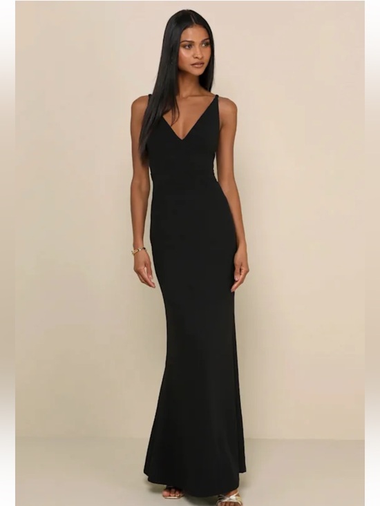 Lulus Dresses & Skirts - NWT Lulus Melora Black Sleeveless Maxi Dress